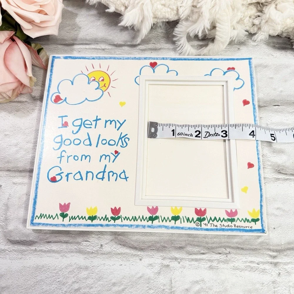 Vtg 90s Photo Picture Frame 